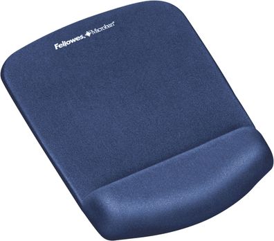 Fellowes® 9287302 PlushTouch™ Handgelenkauflage mit Mauspad - blau