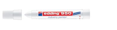 Edding 4-950049 950 Spezialmarker industry painter - 10 mm, weiß