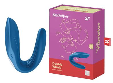 Satisfyer Partner Double Whale blue