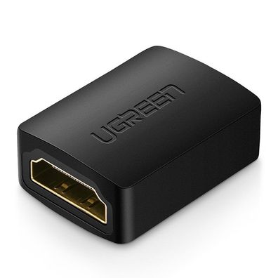 Ugreen Adapter Kupplung HDMI Stecker Videokabel-Adapter schwarz