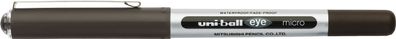 uni-ball® 148099 Tintenroller eye micro - 0,2 mm, schwarz (dokumentenecht)