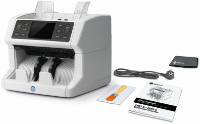 Safescan® 112-0648 2865-S Geldzählmaschine mit Wertzählung, Falschgelderkennung