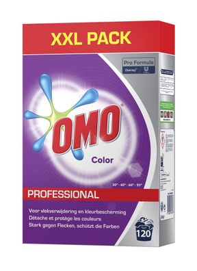 OMO 100963000 Professional Waschpulver Color 120 WL 8,4 kg