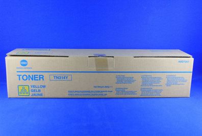 Konica Minolta TN314Y Toner Yellow A0D7251 -A