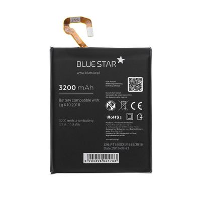 Bluestar Akku Ersatz LG K10 2018 3200mAh LG X410 Li-lon Austausch BL-36T