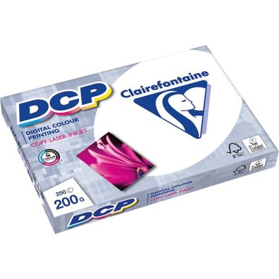 Clairalfa 1807C Clairalfa Multifunktionspapier DCP, DIN A4, 200 g/qm, weiß