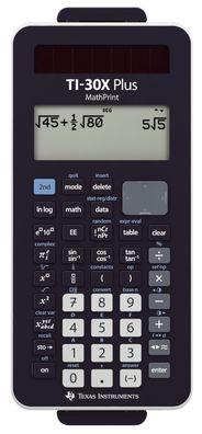 Texas Instruments TI30XPlus MathPrint Schulrechner TI30XPlus MathPrint Solar