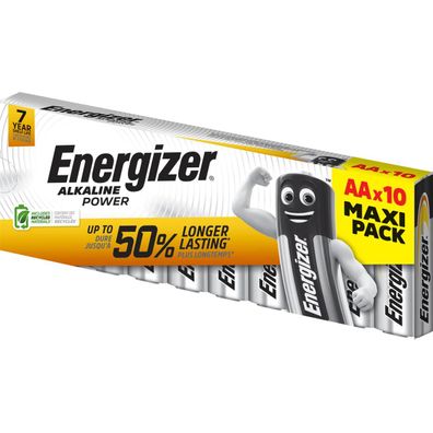 Energizer Batterie E300172900 AA/Mignon/LR6 10 St./Pack