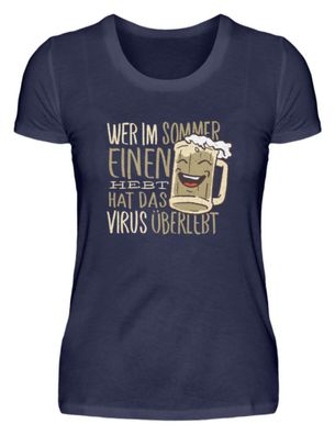 WER IM SOMMER EINEN HABT HAT DAS - Damen Premiumshirt