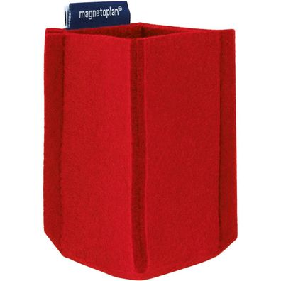 magnetoplan 1227606 magnetoplan Stifteköcher magnetoTray, small, rot