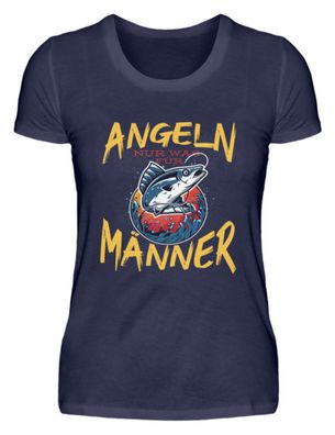 ANGELN NUR WAS FÜR MÄNNER - Damen Premiumshirt