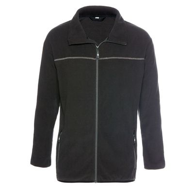 Arbeitsjacke Microfleece-Jacke BERGEN schwarz Größe L