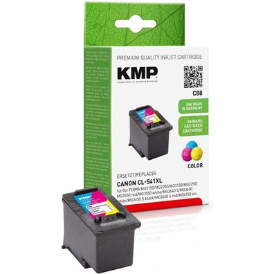 KMP 1517,4030 KMP C88 Tintenpatrone color kompatibel mit Canon CL-541 XL