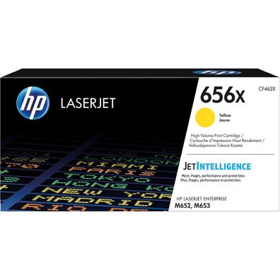 HP 656X (CF462X) gelb Tonerkartusche