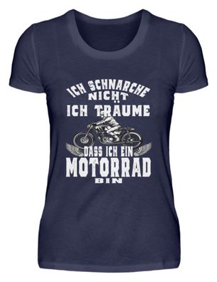 Ich schnarche nicht ich träume dass ich - Damen Premiumshirt