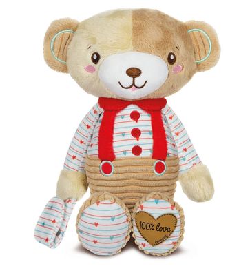 Baby Clementoni 17418 - Bob, der Kuschelteddy