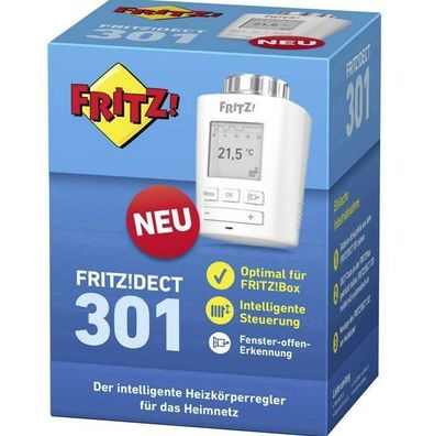 FRITZ! 20002822 FRITZ!DECT 301 Funk-Heizkörperthermostat elektronisch