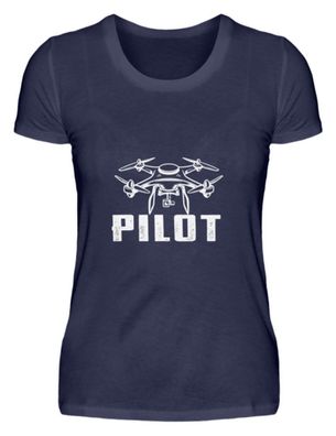 Drohnen Pilot - Damen Premiumshirt