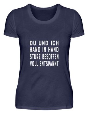 Du und ich Hand in Hand - Damen Premiumshirt