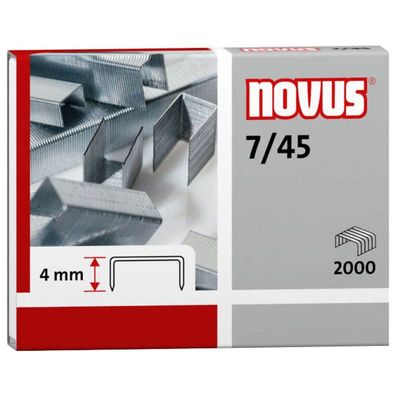 novus Heftklammern NV0420501 2000x 7/45