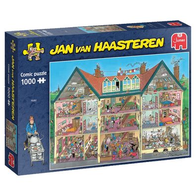 Jumbo Spiele 1119801832 Jan van Haasteren Hotel 1000 Teile Puzzle