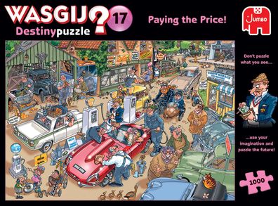 Jumbo Spiele 1119801823 Wasgij Destiny 17 Paying the Price! 1000 Teile Puzzle