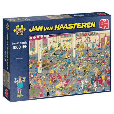 Jumbo Spiele 1119801836 Jan van Haasteren At the Gym 1000 Teile Puzzle