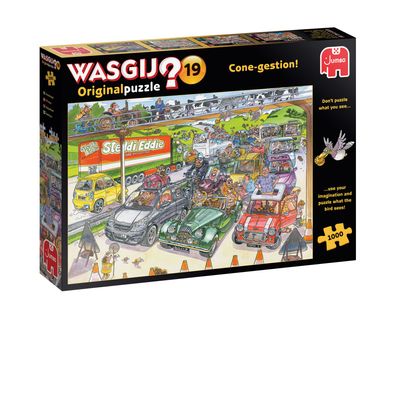 Jumbo Spiele 1119801819 Wasgij Original 19 Cone-gestion! 1000 Teile Puzzle