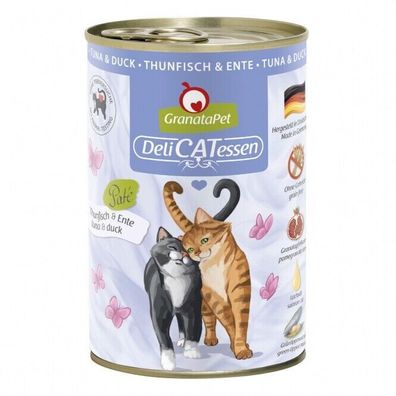 GranataPet Delicatessen Dose Thunfisch &amp; Ente - 400 g