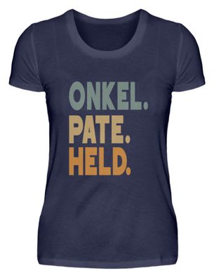 Onkel Pate Held - Damen Premiumshirt