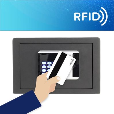 Profirst Möbeltresor Frequenz 1 RFID Schloss anthrazit