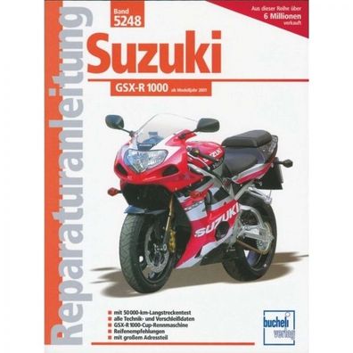 Suzuki GSX-R 1000 (ab 2001) Reparaturanleitung Bucheli Verlag