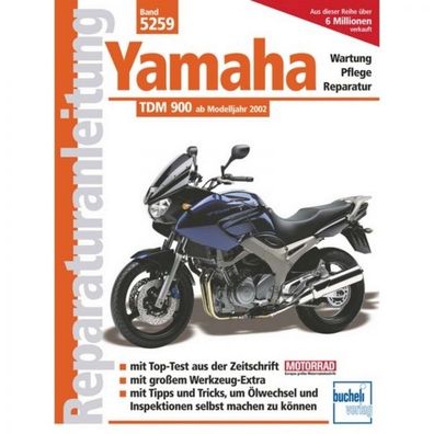 Yamaha TDM 900 (2002-2011) Reparaturanleitung Bucheli Verlag