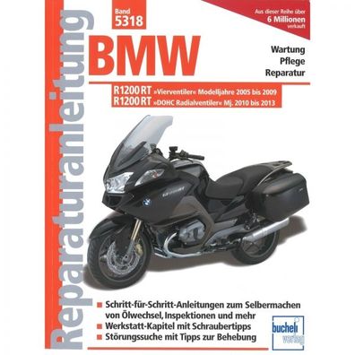 BMW R1200RT Vierventiler (05-09) DOHC (10-13) Reparaturanleitung Bucheli Verlag