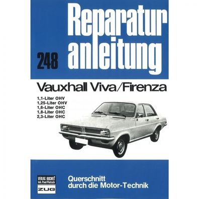 Vauxhall Viva/Firenza, Typ HB/HC (1966-1979) Reparaturanleitung