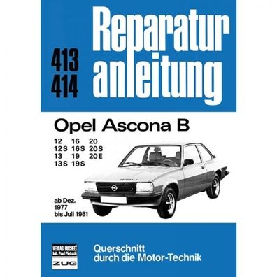 Opel Ascona B 2.0 S 12/12S/13/13S/16/16S/19/19S/20/20S/20E (1977-1981)