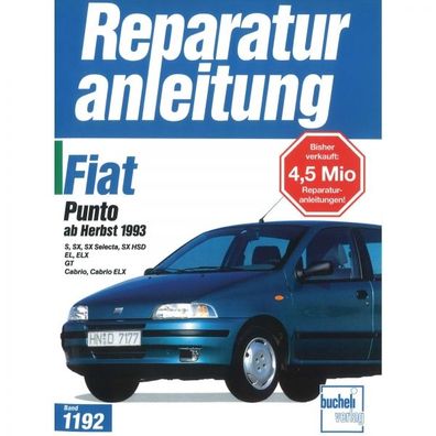 Fiat Punto Typ 176 (1993-2000) Reparaturanleitung Bucheli Verlag