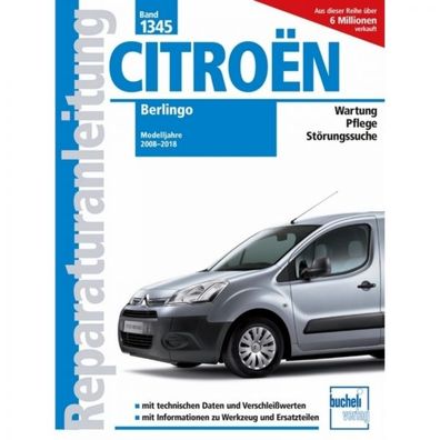 Citroen Berlingo (2008-2018) Reparaturanleitung Bucheli Verlag