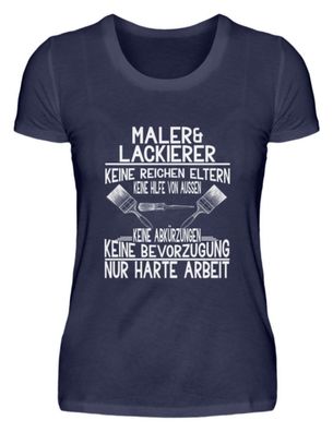 Maler Lackierer Harte Arbeit - Damen Premiumshirt