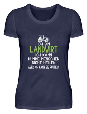 Landwirt Bauer Traktor - Damen Premiumshirt