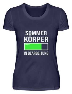 Sommer Körper in Bearbeitung - Damen Premiumshirt