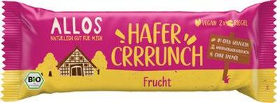 Allos Hafercrrrunch Riegel Frucht 50g