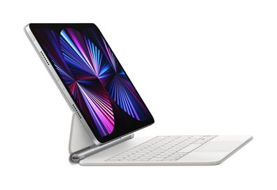 Magic Keyboard für 11Zoll iPad Pro und iPad Air (5. G), eiß