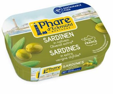 Phare d´Eckmühl 3x Sardinen mit Olivenöl 135g