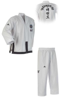 adidas ITF Black Belt Champion Dobok