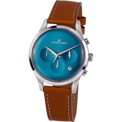 Jacques Lemans - 1-2067B - Armbanduhr - Damen - Quarz - Retro Classic