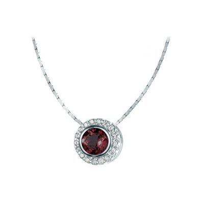 Jacques Lemans - Kette Sterlingsilber mit Granat - SE-C105D