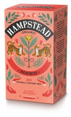 Hampstead Tea 3x Organic Rooibosh Infusion 50g