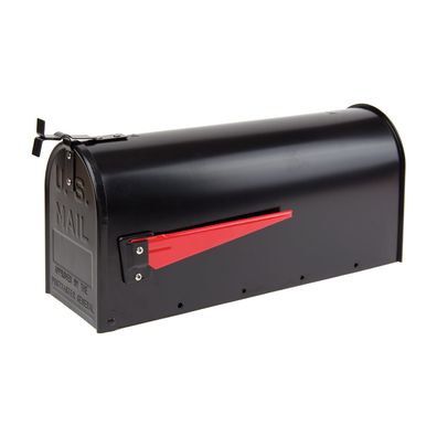 American Mailbox aus Alu, Schwarz