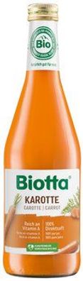 Biotta 6x Karottensaft Bio 500ml